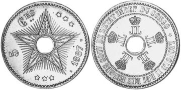 5 Centimes 1887-1894
