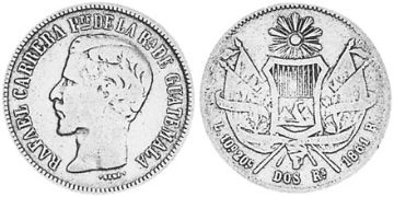 2 Reales 1860-1861