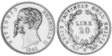 20 Lire 1860