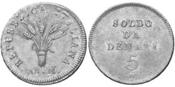Soldo Da 5 Denari 1803