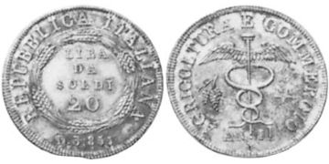 Lira Da 20 Soldi 1803