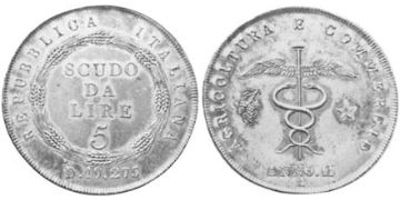 Scudo Da 5 Lire 1803