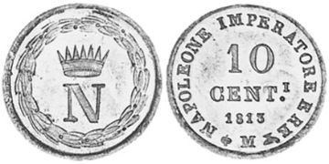 10 Centesimi 1808-1813