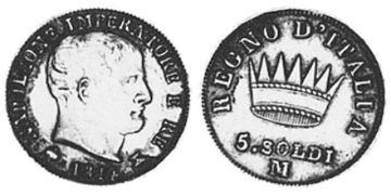 5 Soldi 1808-1814