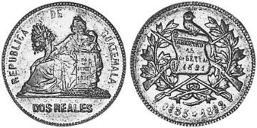 2 Reales 1892-1893