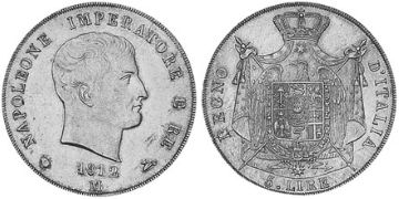 5 Lire 1809-1814
