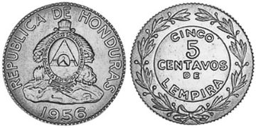 5 Centavos 1931-1972