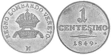 Centesimo 1849-1852