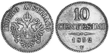10 Centesimi 1852