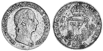 1/4 Lira 1822-1824