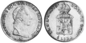 1/2 Lira 1822-1823