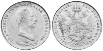 1/2 Sovrano 1820-1831