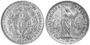 2 Lira 1848