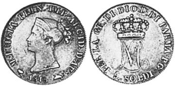 5 Soldi 1815-1830