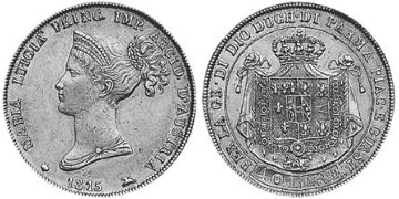 40 Lire 1815-1821