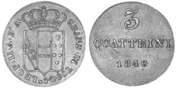 3 Quattrini 1826-1854