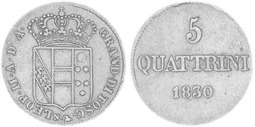5 Quattrini 1826-1830
