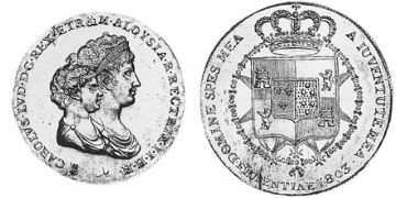 5 Lire 1803-1804