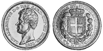 10 Lire 1833-1847