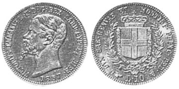10 Lire 1850-1860