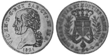 20 Lire 1821
