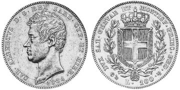 100 Lire 1832-1840