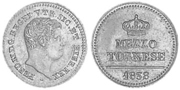 1/2 Tornese 1832-1847