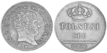 2 Tornesi 1825-1826