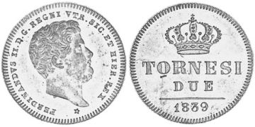 2 Tornesi 1838-1856