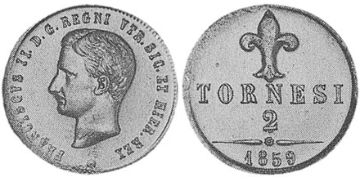2 Tornesi 1859