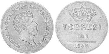 3 Tornesi 1839-1858