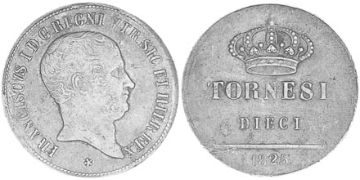 10 Tornesi 1825
