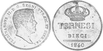 10 Tornesi 1839-1851