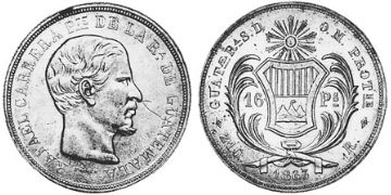 16 Pesos 1863-1865