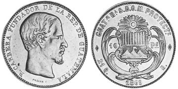 16 Pesos 1867-1869