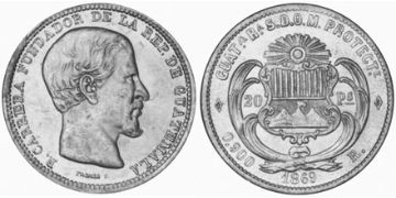 20 Pesos 1869