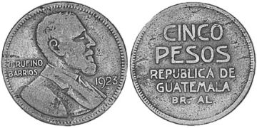 5 Pesos 1923