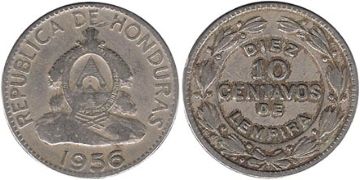 10 Centavos 1932-1956