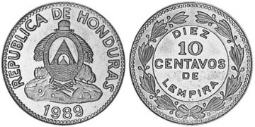 10 Centavos 1976-1989