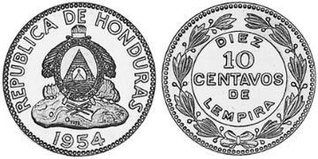 10 Centavos 1954-1993