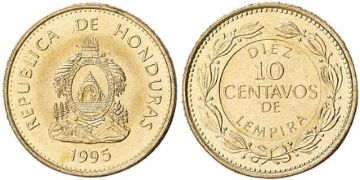 10 Centavos 1993-1995