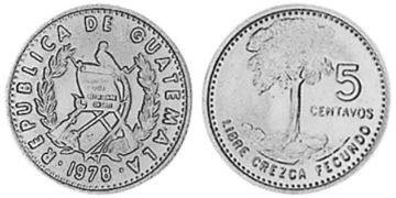 5 Centavos 1977-1979