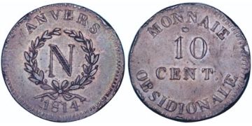 10 Centimes 1814