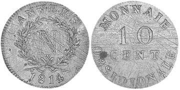 10 Centimes 1814