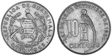 10 Centavos 1928-1943