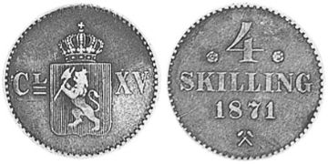 4 Skilling 1871