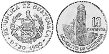 10 Centavos 1960-1964