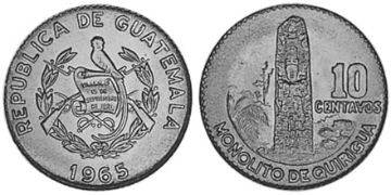 10 Centavos 1965-1970