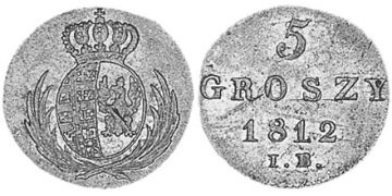 5 Groszy 1811-1812