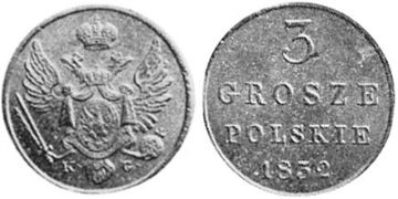 3 Grosze 1827-1835